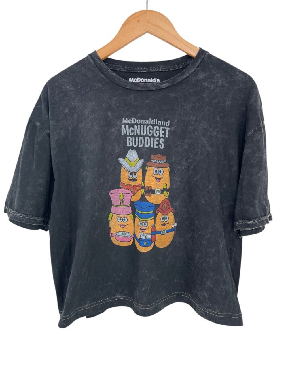 NWOT McDonald’s McNugget Buddies Women’s Cropped T-Shirt XL